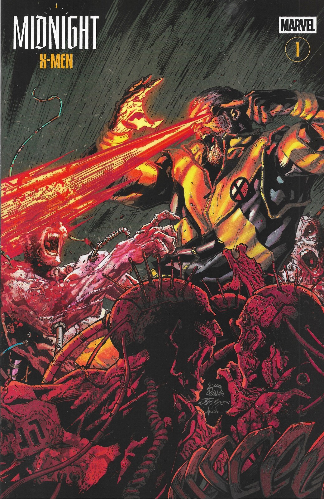 MIDNIGHT X-MEN #1 COVER B RYAN STEGMAN MIDNIGHT BLOODBATH VARIANT (MARVEL 2026)