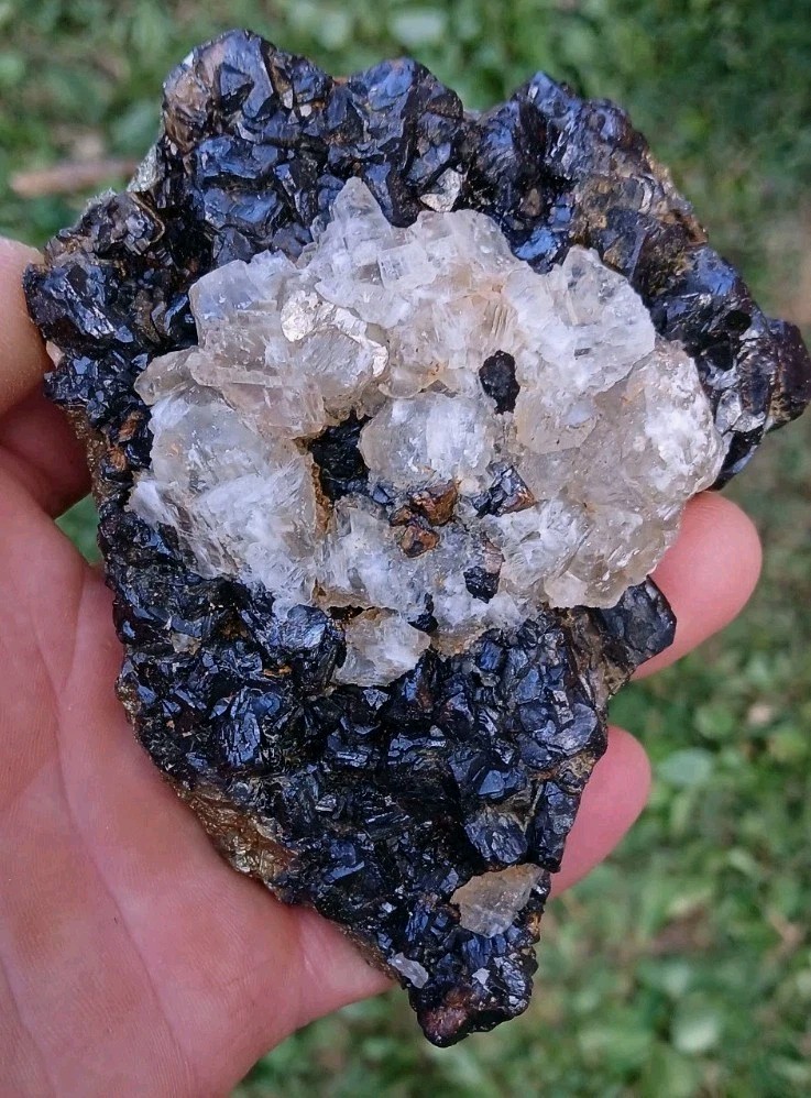 Sphalerite Galena Pyrite Quartz Raw Matrix Mineral Specimine (615g)