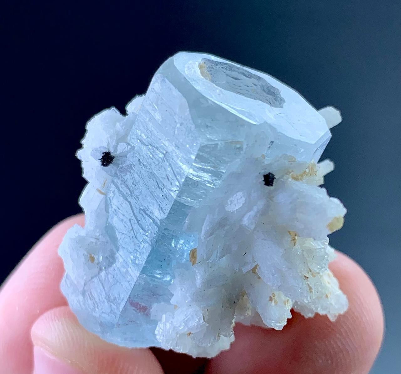 83 Carat Aquamarine Crystal Specimen From Pakistan 