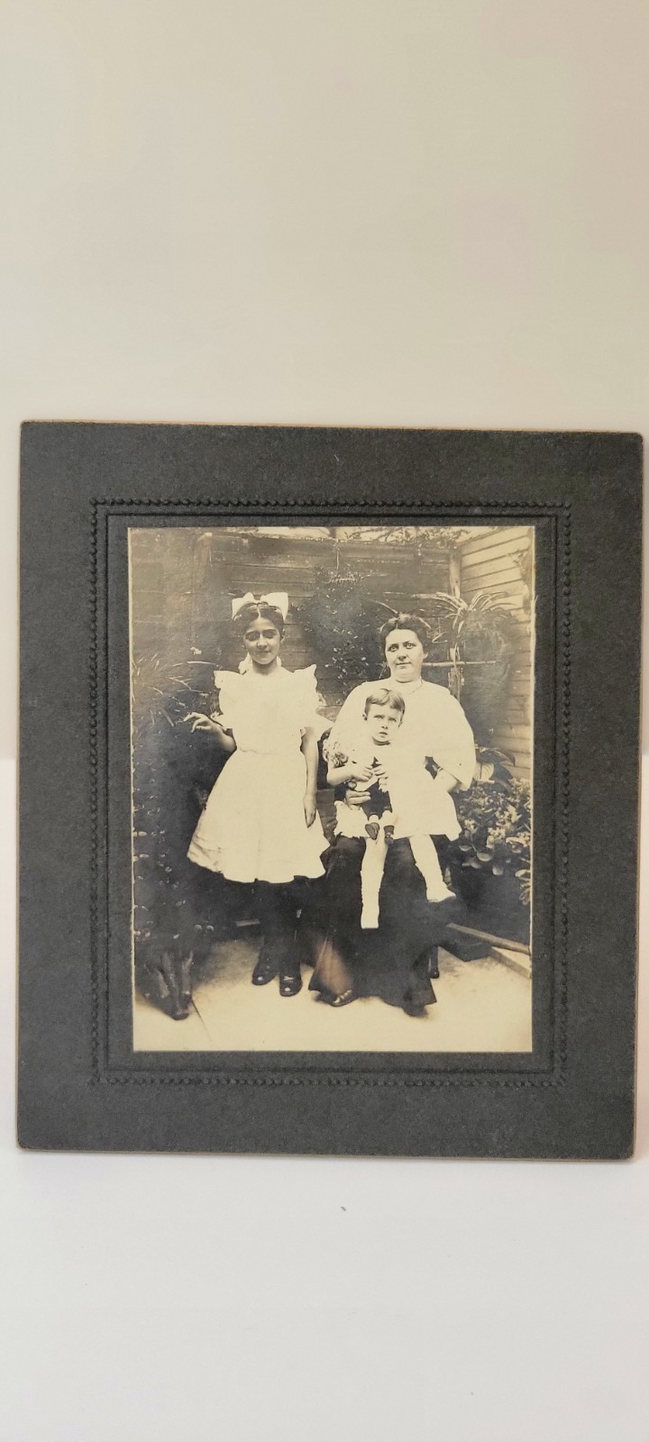 Antique 1900s Photo Sophia Slater Helen Grace Family Portrait Cheyne Hampton VA
