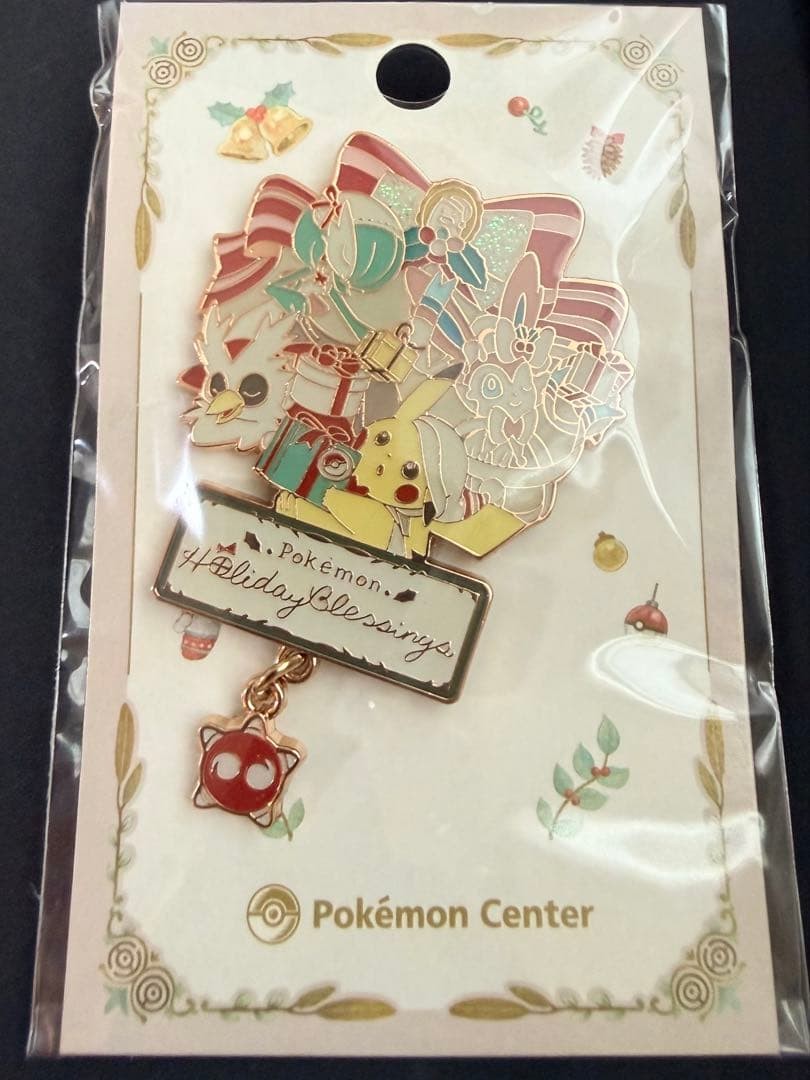 2025 Pokemon Christmas Limited Pins Logo Pins