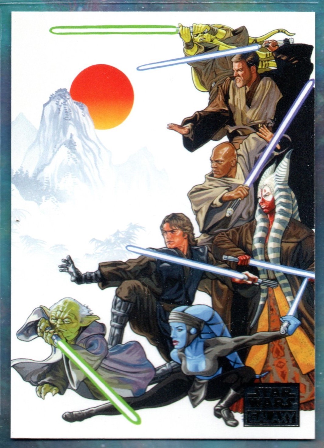 2012 Topps Star Wars Galaxy Series 7 BASE Card #52 / JEDI A LA KUROSAWA