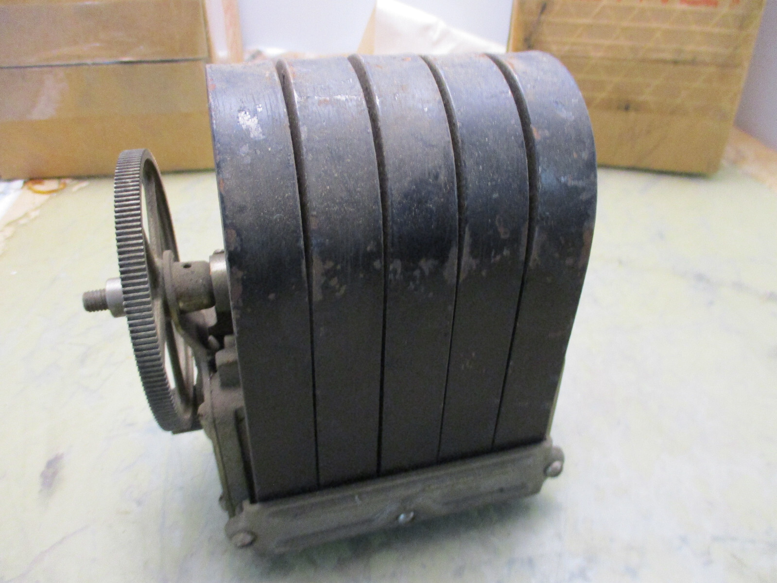 Antique 48A Telephone 5 Bar Dynamo Crank Generator (#48)[4*K-21.6]