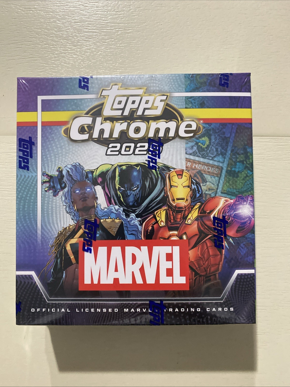2026 TOPPS CHROME MARVEL COMICS MEGA BOX (56 Cards) Brand New Factory Sealed 