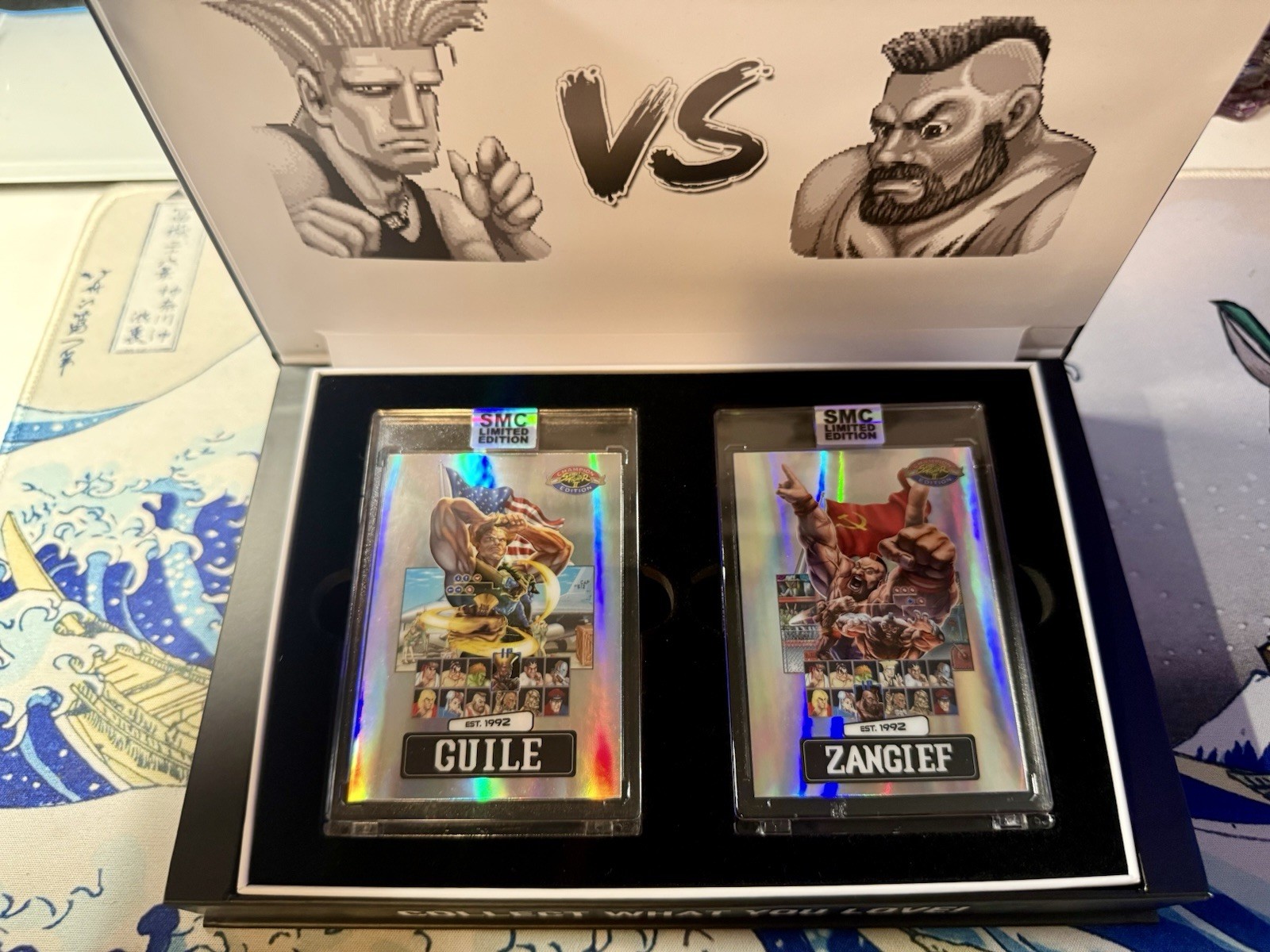 2024 Saturday Morning Cards Street Fighter 2 Dual Card  Silver/415 Guile Zangief