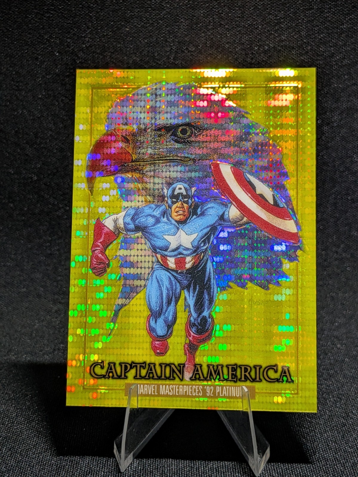 Captain America - 2024  Marvel \'92 Masterpieces #16 Seismic Gold    60/92