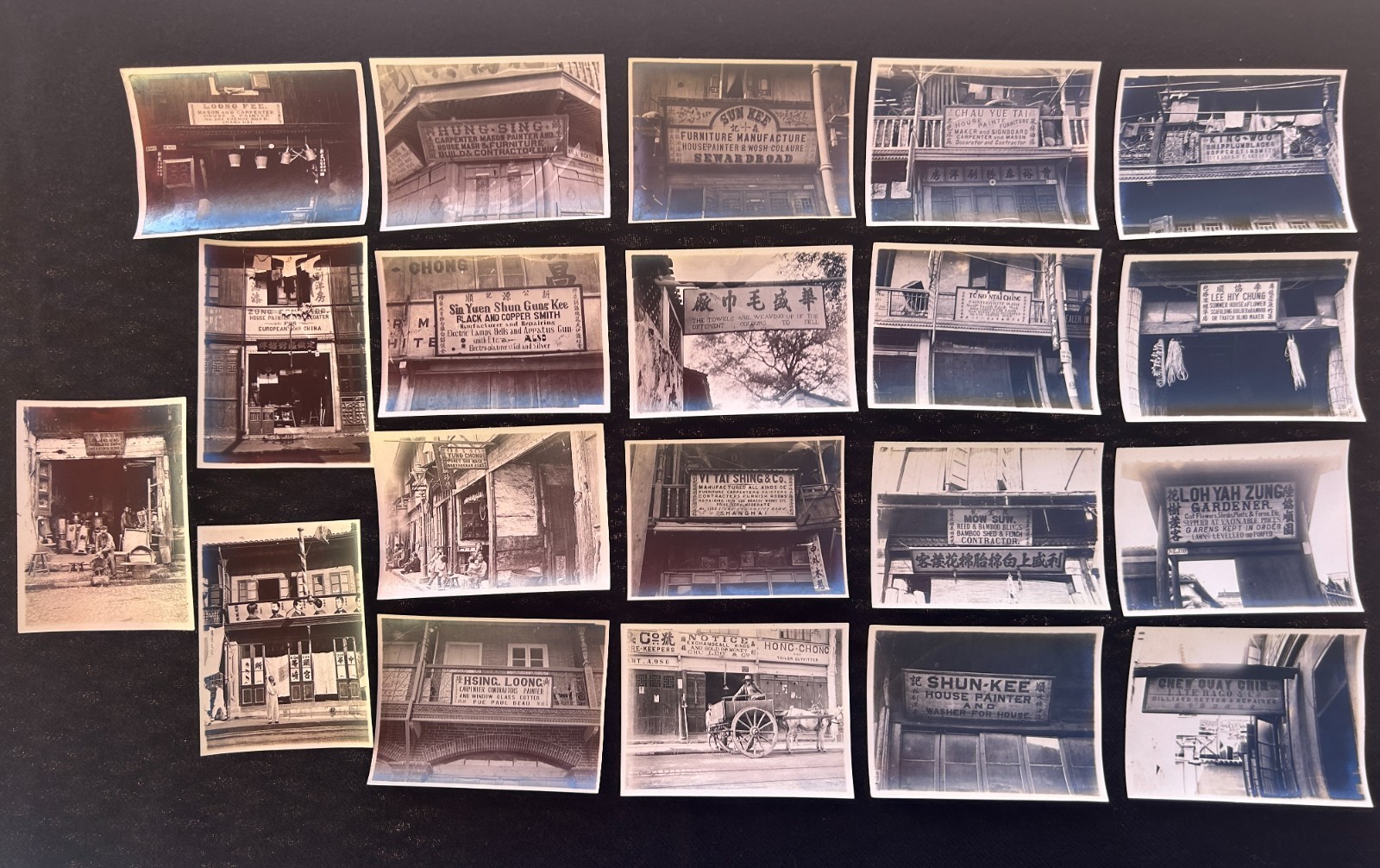Unique 20 Small C. 1910 Shanghai China Storefront Signs Mactavish Photos