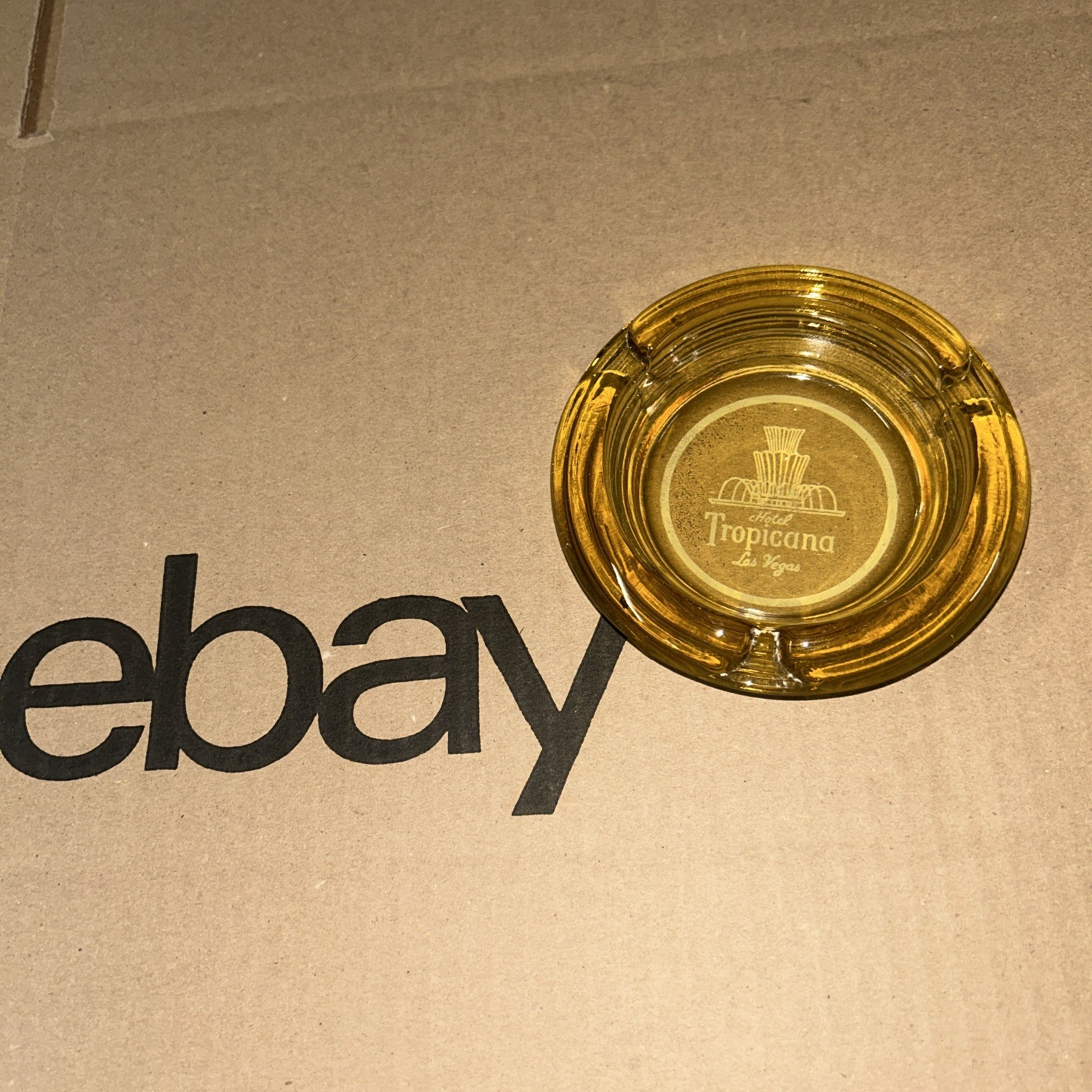 Tropicana Las Vegas Hotel Ashtray Fluted Rim MCM