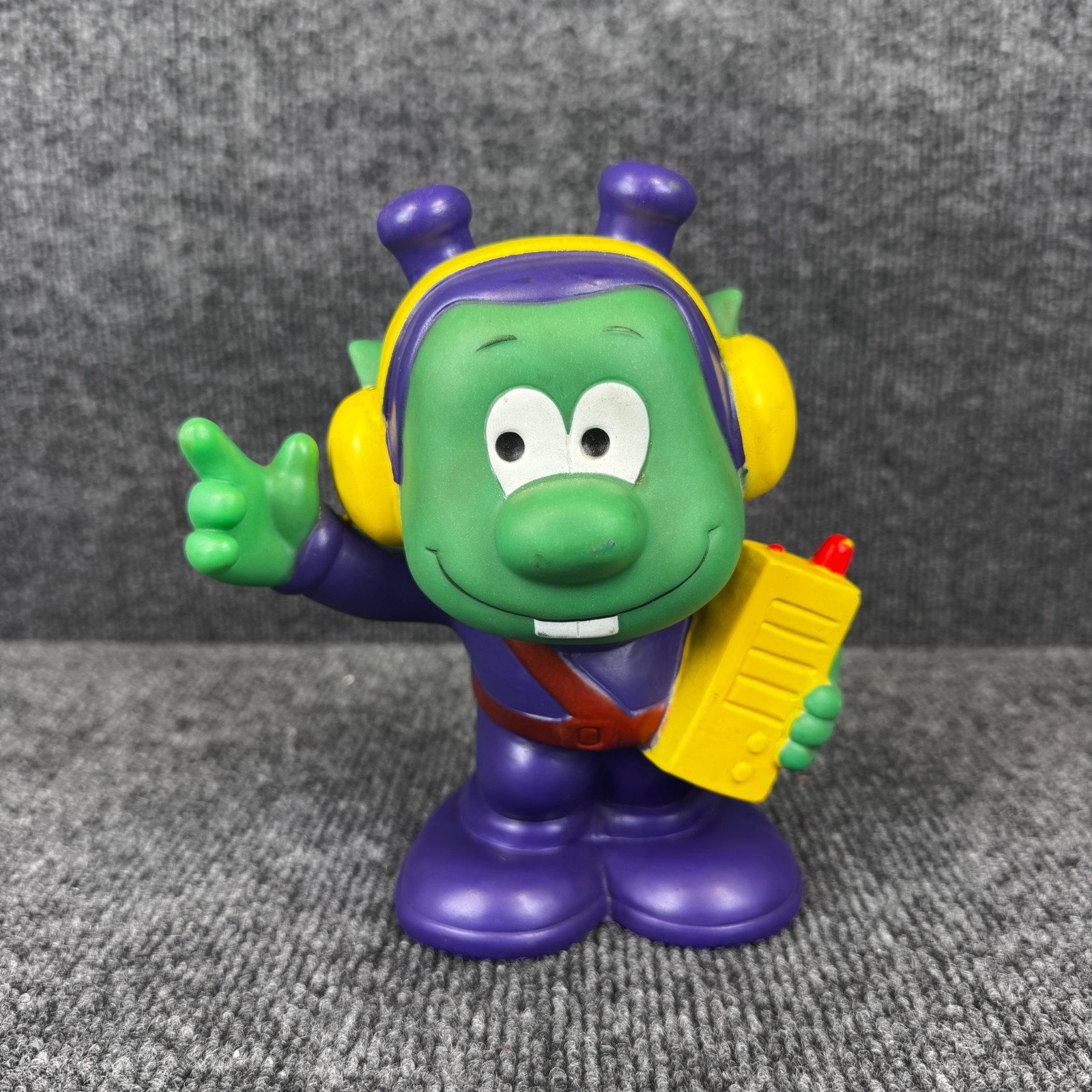 Vintage 1983 Astrosniks Star Power Bully Figuren Plastic Coin Bank VERY RARE