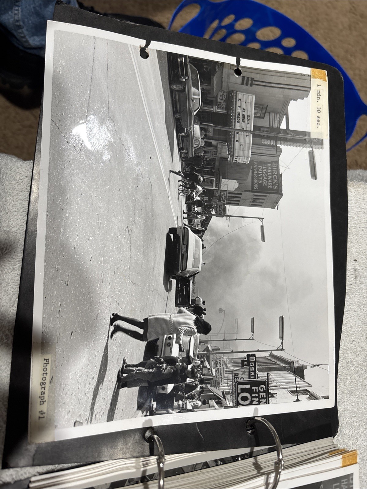 127 Vintage 1968 Photographs Richmond Indiana Explosion  Marting sporting goods