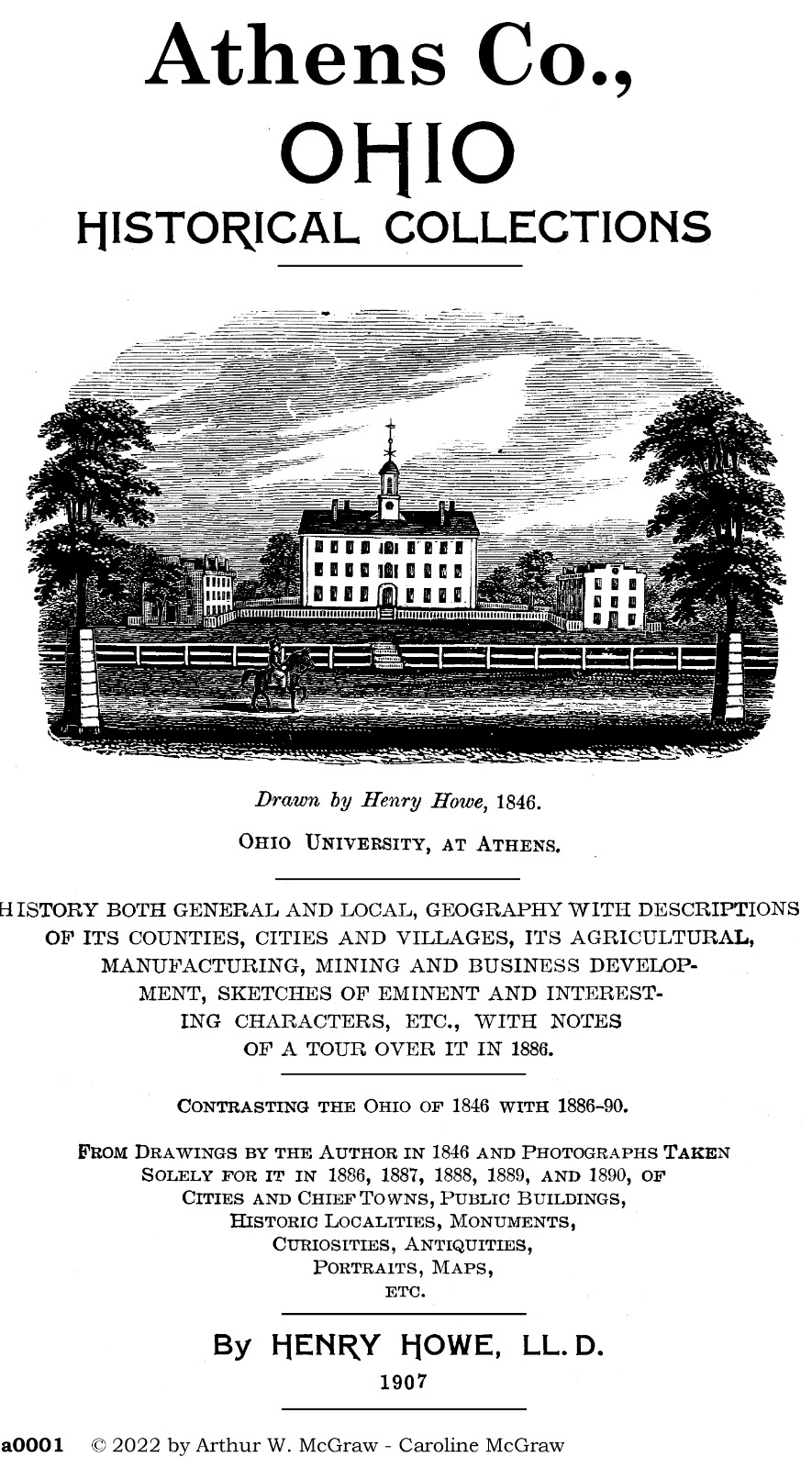 Athens Co., Ohio Historical Collections 1907 by Henry Howe - pdf