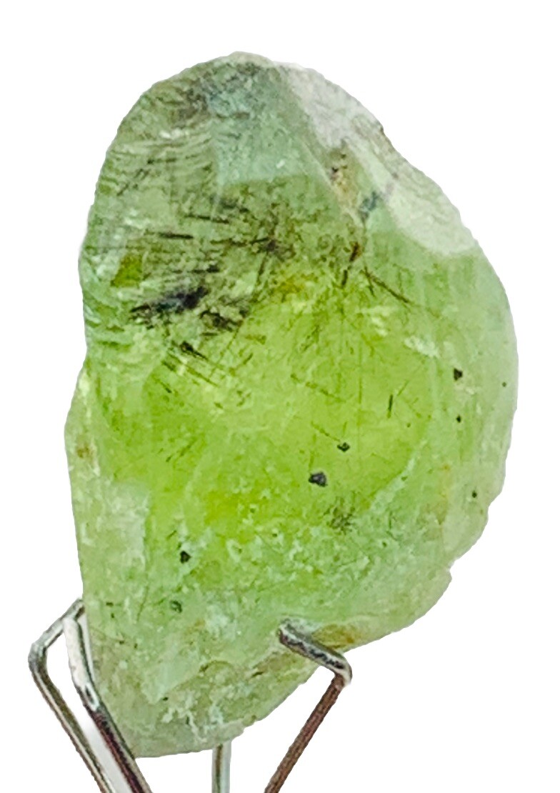 9.50Ct Beautiful Natural Black Routial Peridot Crystal From Pakistan