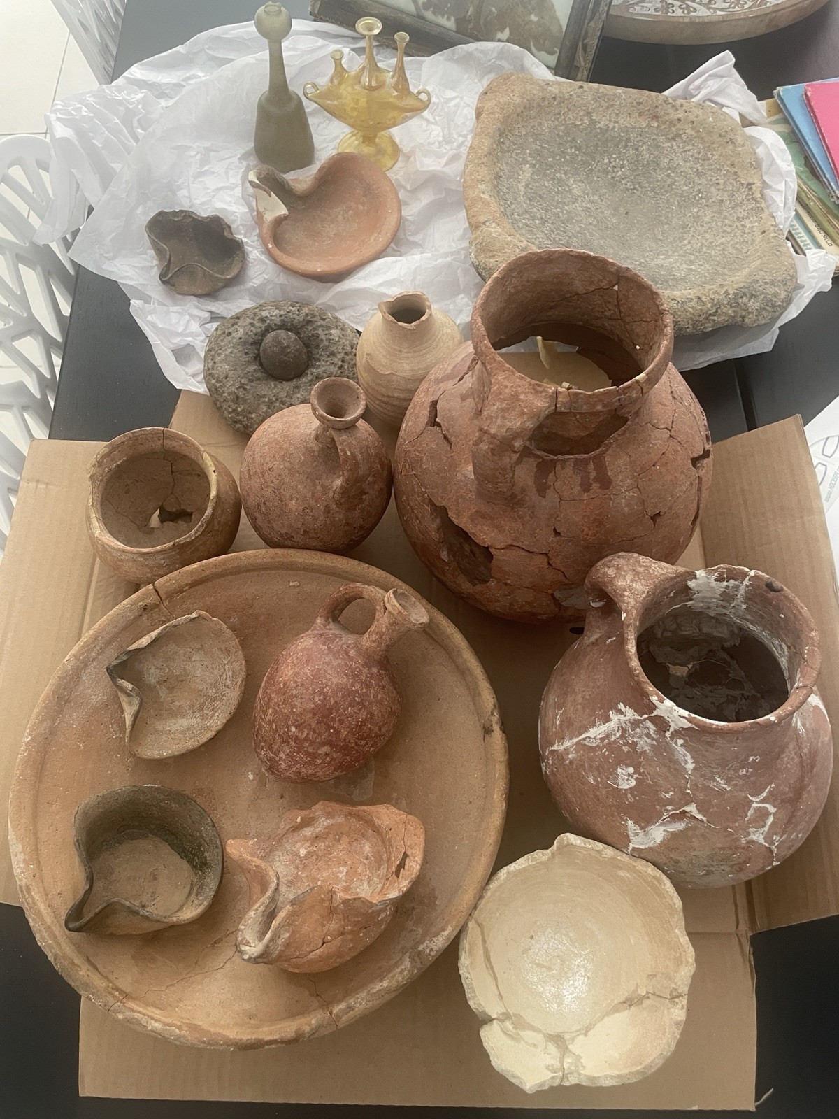 Ancient Archeological Pottery
