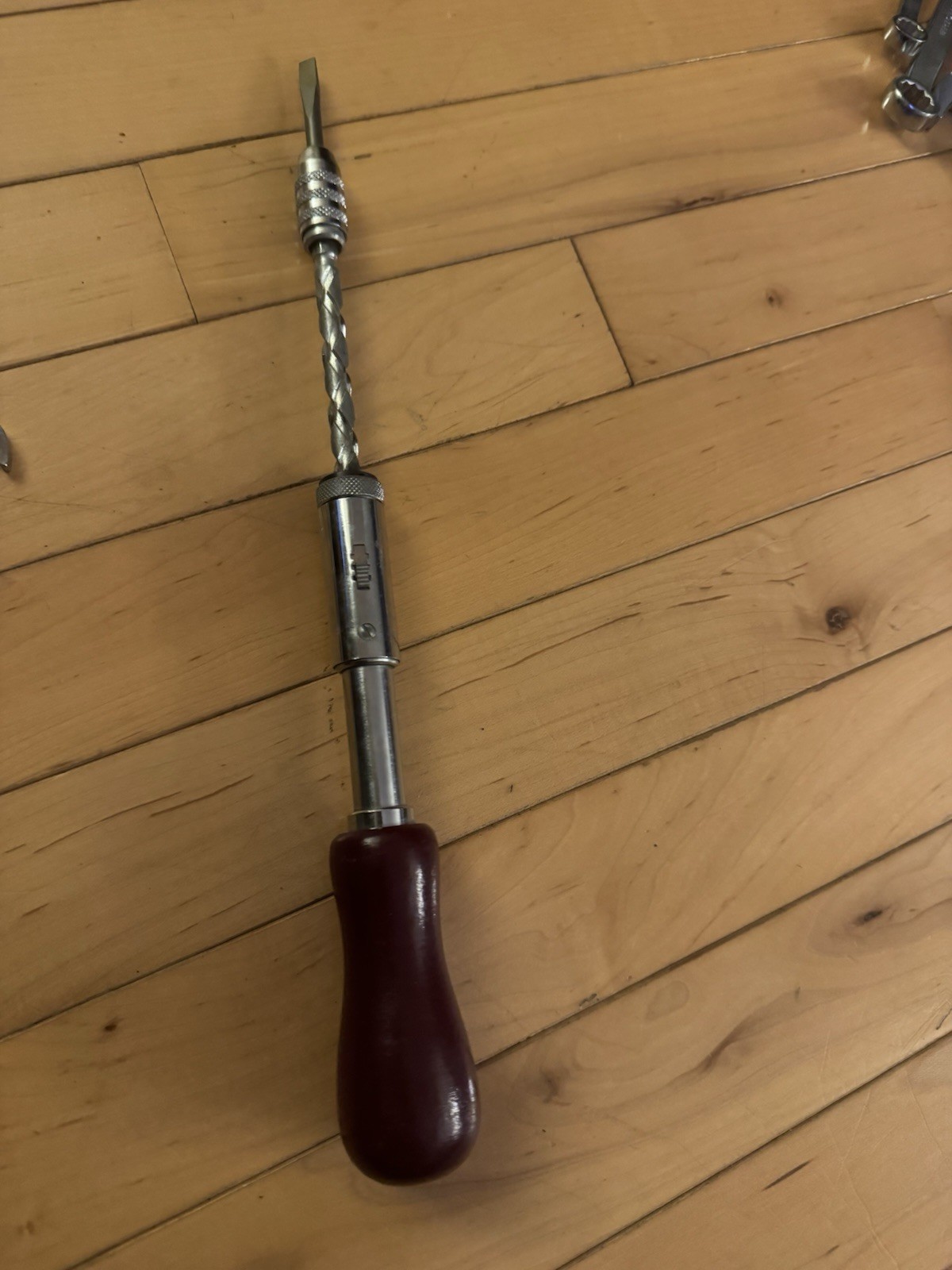 Vintage Yankee No. 135A  Spiral Ratchet Screwdriver Push Drill USA Stanley Tools