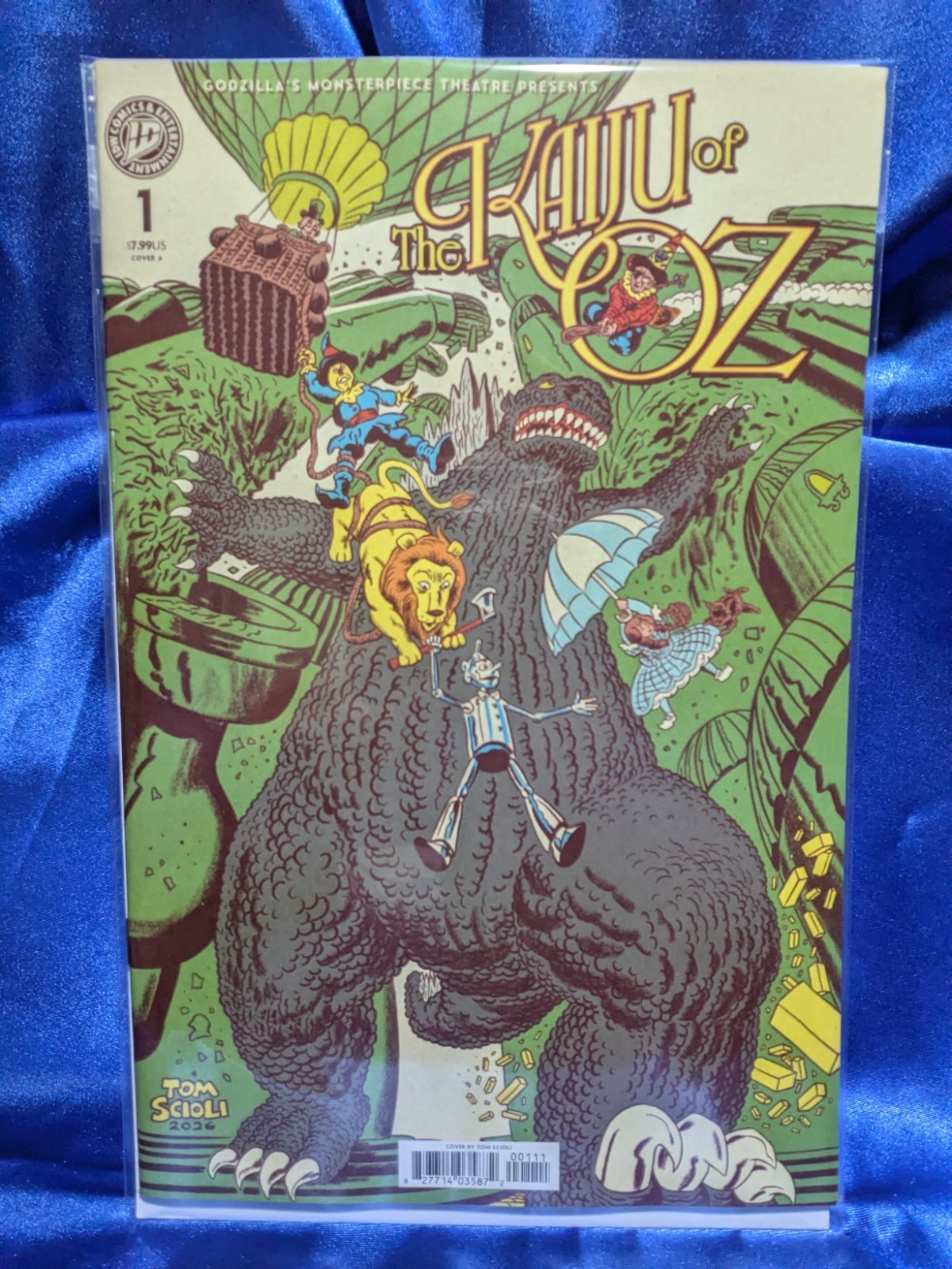 Godzilla’s Monsterpiece Theatre Presents: The Kaiju Of Oz Cover A (Scioli)
