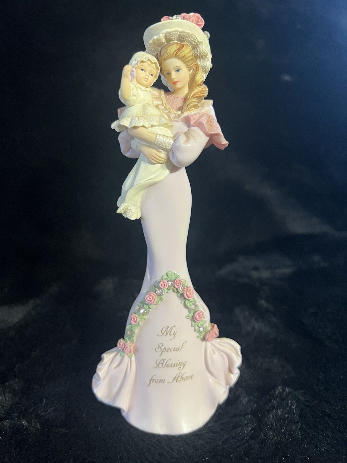 Porcelain Mother & Child Figurine 