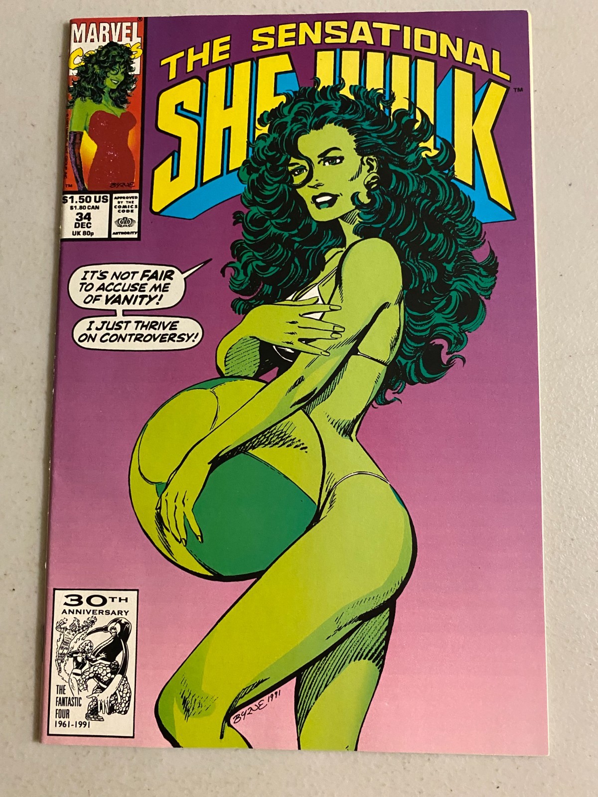 Sensational She-Hulk #34 8.0 (1991)