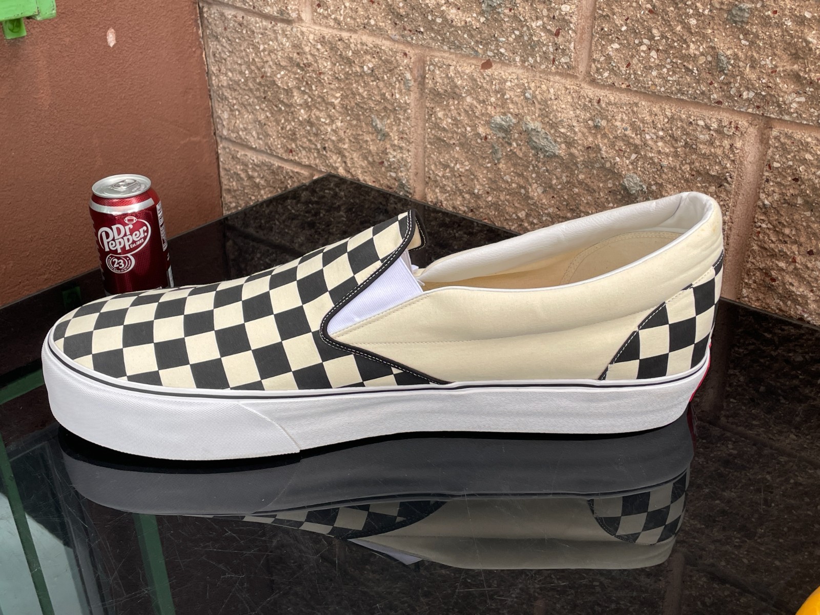 Original vintage vans checkerboard shoes sz 66 