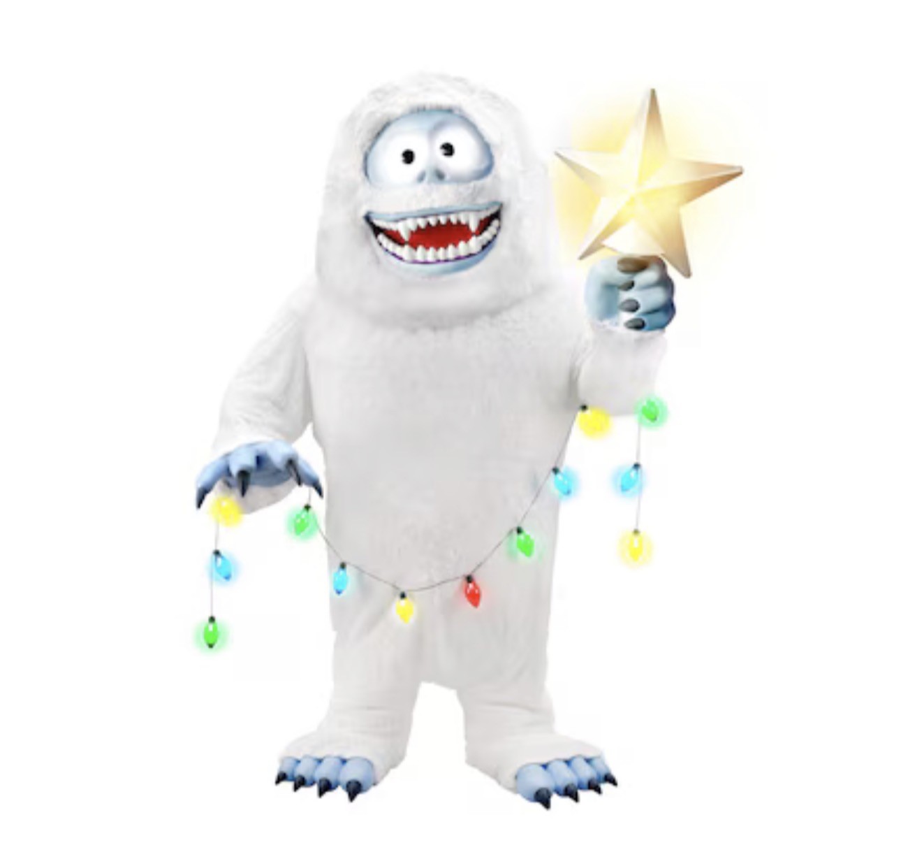 9 FT ANIMATED BUMBLE THE ABOMINABLE FROM RUDOLPH OUTDOOR YARD DECOR