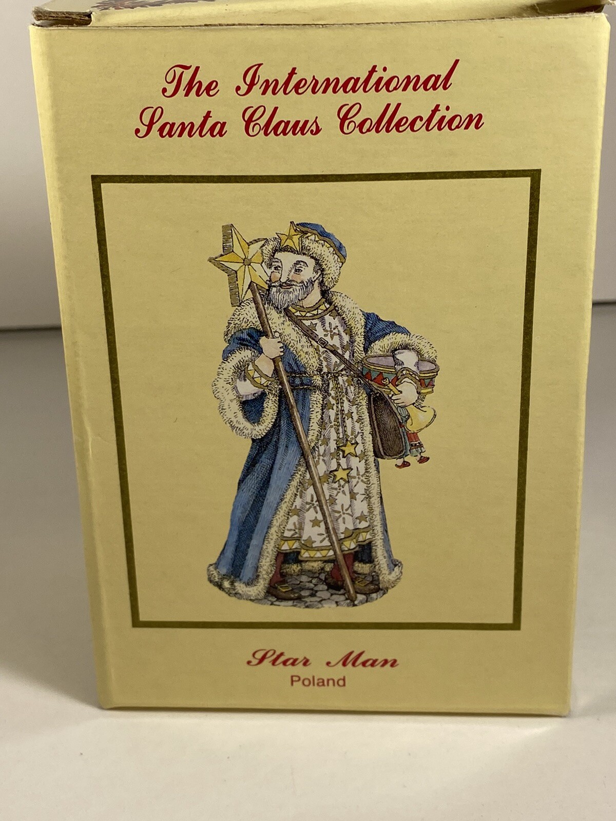 The International Santa Claus Collection Star Man Poland 1992 SC04 VINTAGE