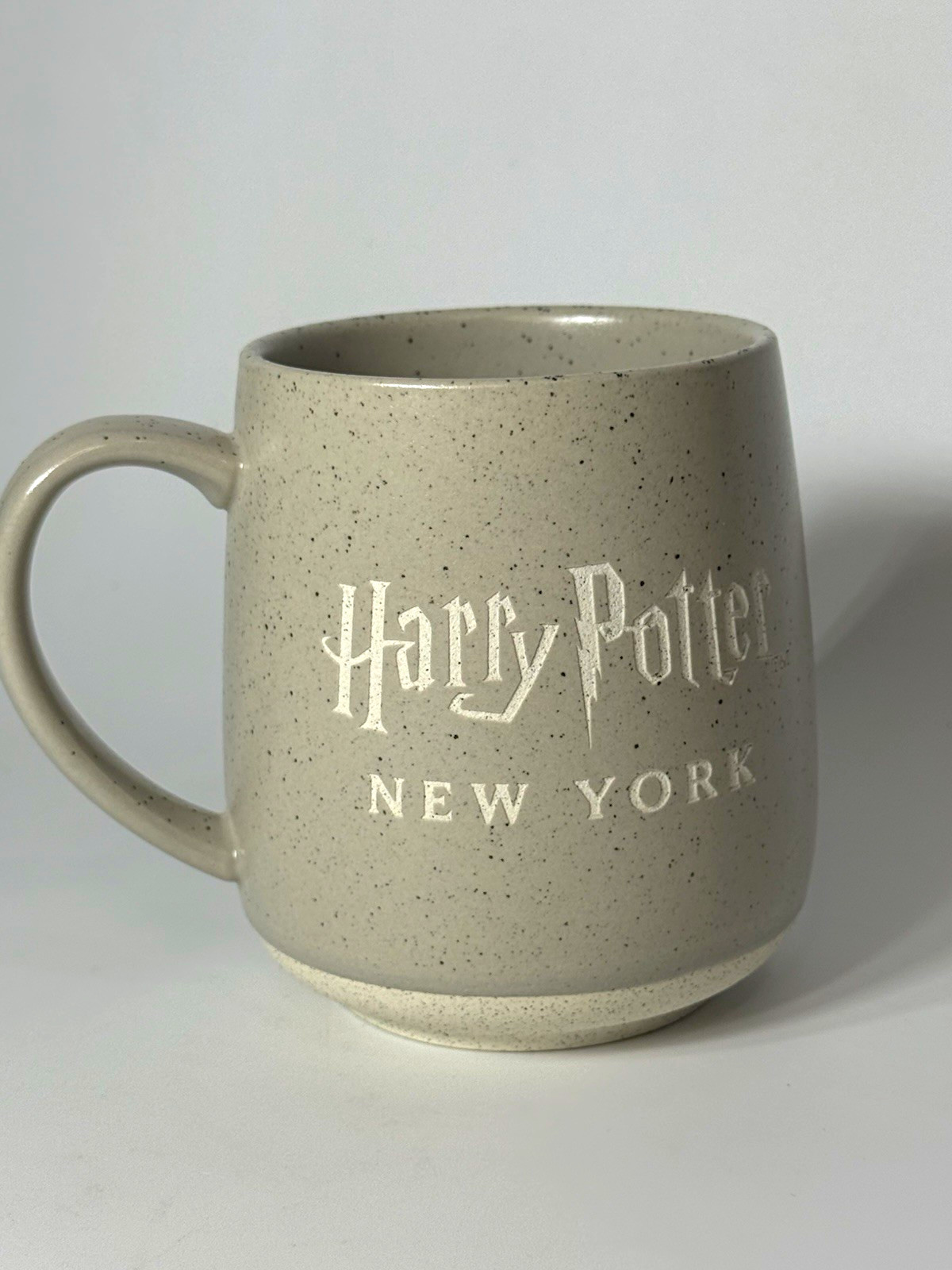 Wizarding World Harry Potter New York Gray Speckled Ceramic Mug