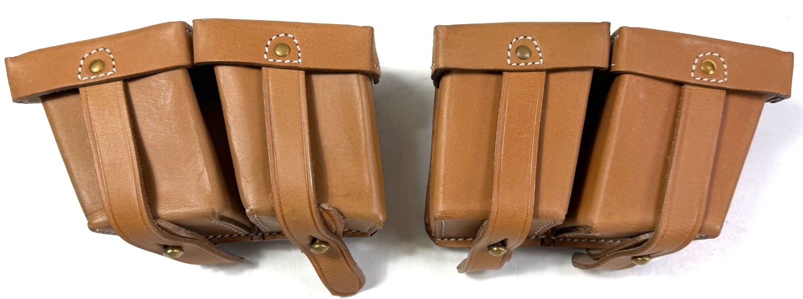 WWI WWII GERMAN AUSTRO-HUNGRY STEYR M95 RIFLE AMMO POUCHES-LEFT & RIGHT
