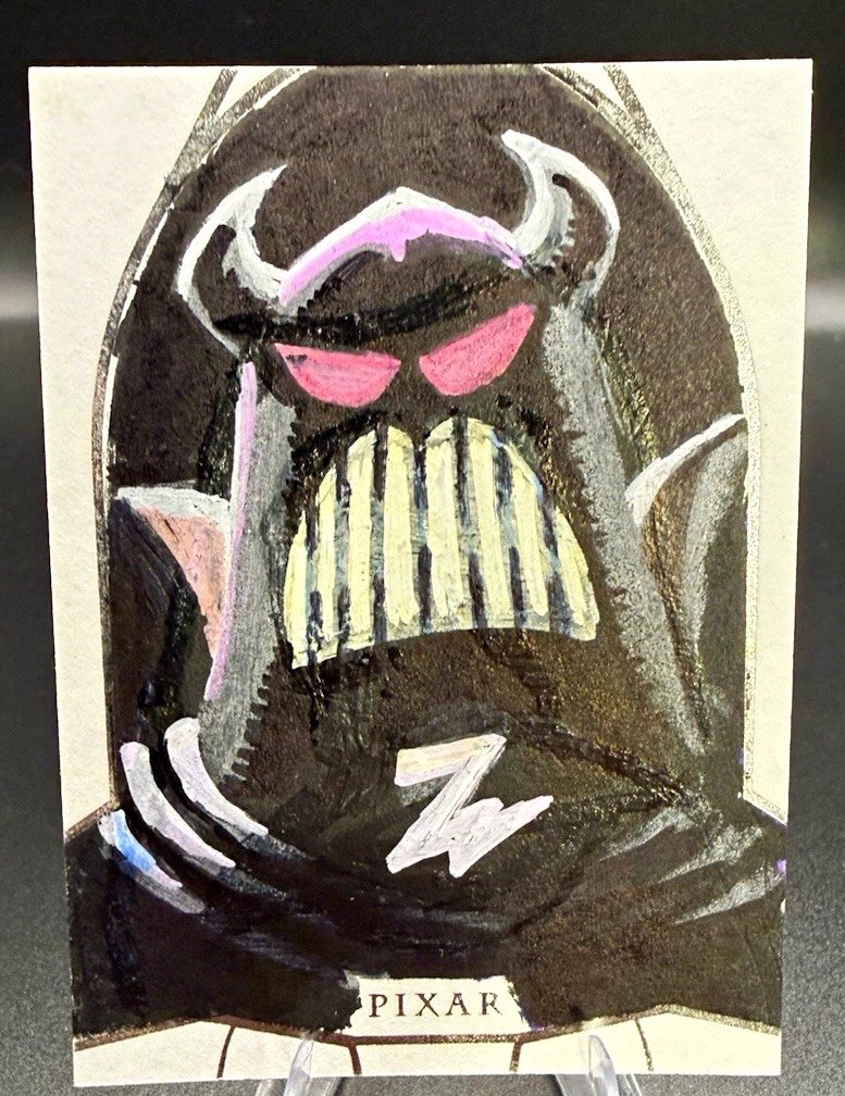 Topps 2025 30 Years of Toy Story Zurg Sketch Card 