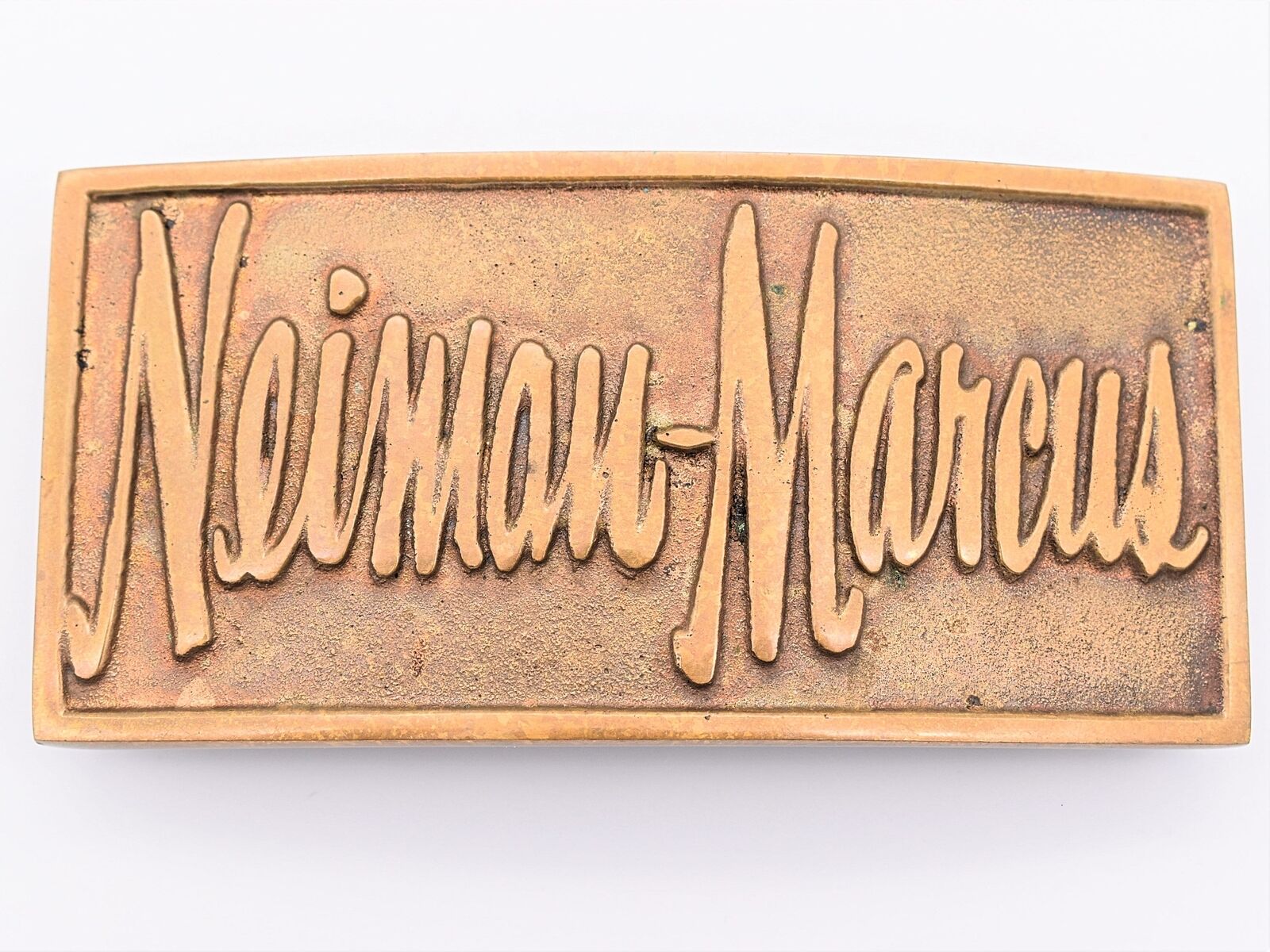 Neiman Marcus Solid Brass Vintage Belt Buckle