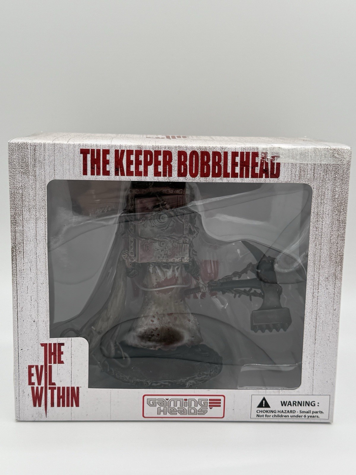 The Evil Within The Keeper Bobblehead Bethesda Collectible Figure - New/Sealed