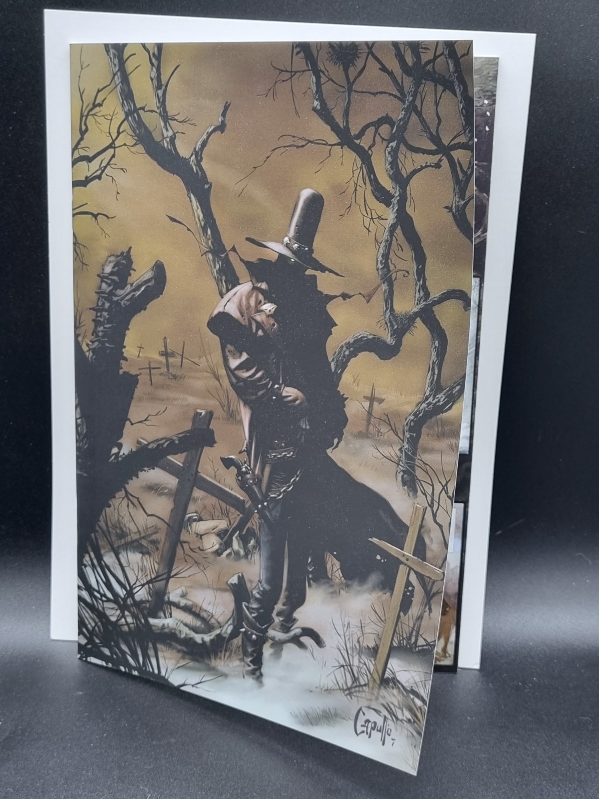 Spawn #174 MX - Virgin Foil Cover 1st app Gunslinger Mexican - NM