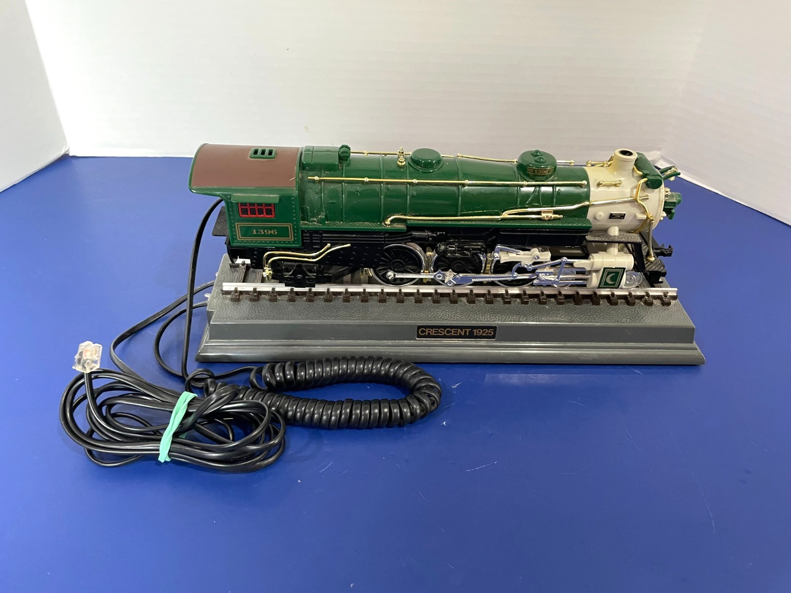 Vintage Crescent 1925 Steam Locomotive Train Novelty Analog Untested Telephone