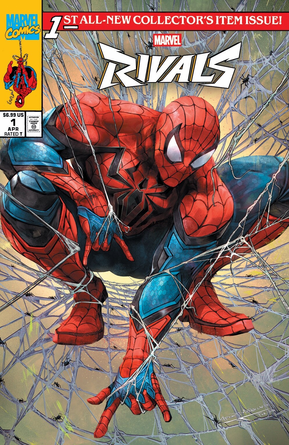 MARVEL RIVALS 1 IVAN TAO TRADE VARIANT LTD 3000 NM HOT VIDEO GAME SPIDERMAN🔥🔥