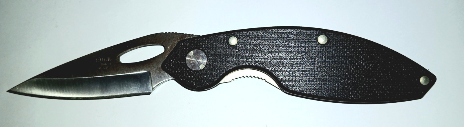 USED - BUCK USA 186 Folding Knife Tactical Blk (Lifetime Manufacturer Warranty)