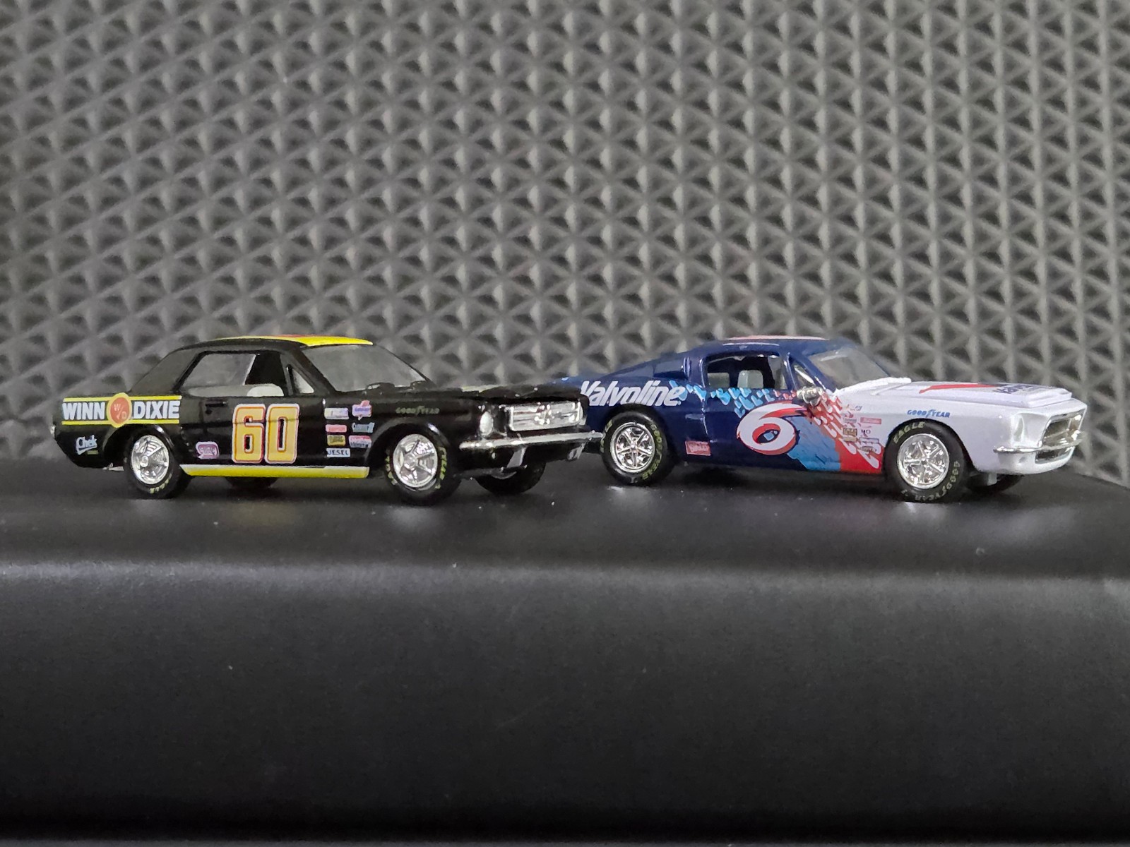 Lot/2 Racing Champions Stock Rods - Mark Martin Vavoline and Winn Dixie Mustangs