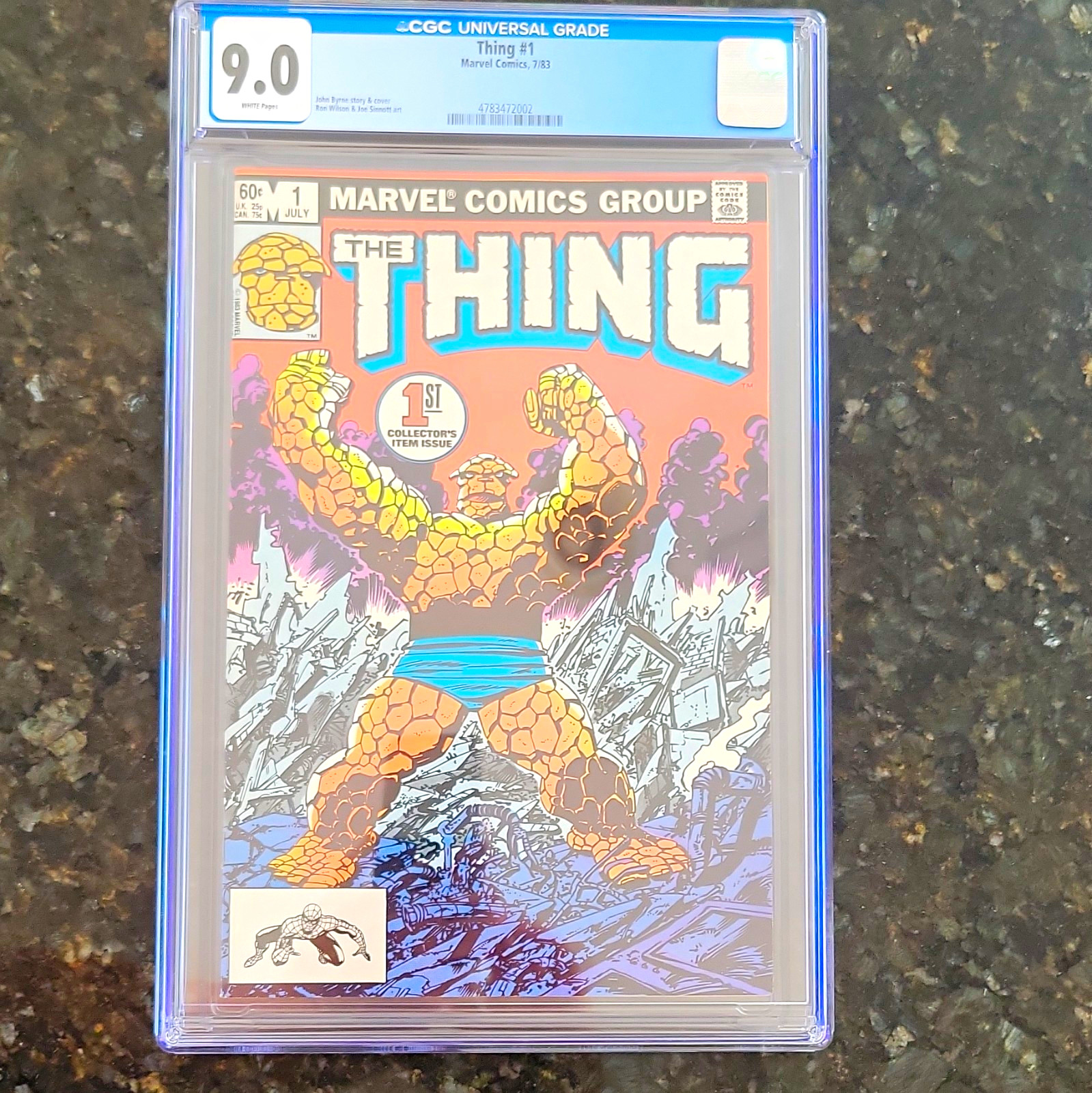 Marvel The Thing #1 CGC 9.0 (1983) John Byrne Ron Wilson Joe Sinnott Marvel The Thing #1 CGC 9.0 (1983) John Byrne Ron Wilson Joe Sinnott