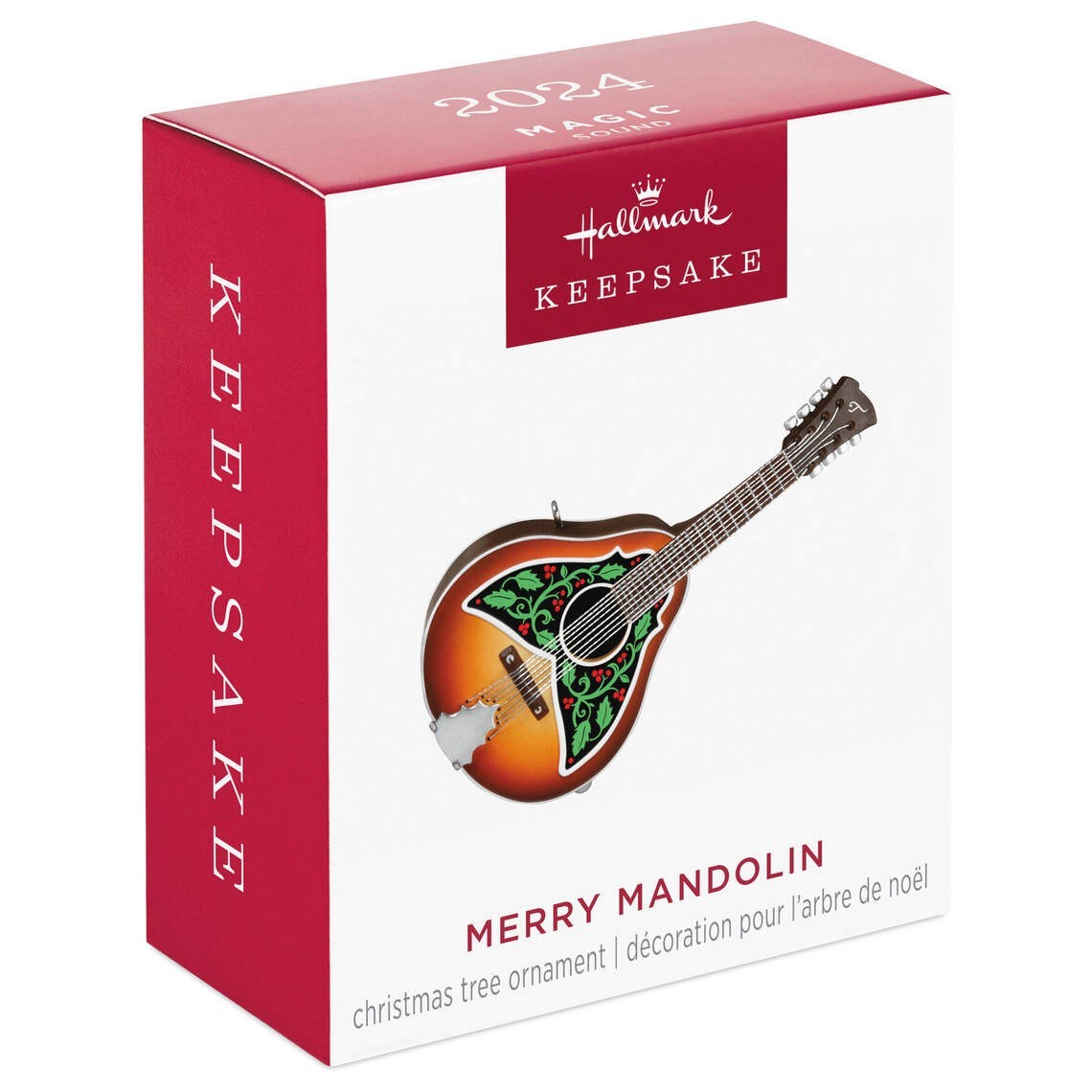 Hallmark 2024 Merry Mandolin Miniature Ornament