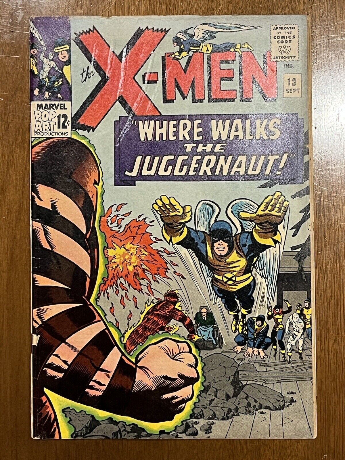 The X-Men #13/Silver Age Marvel Comic Book/2nd Juggernaught/VG