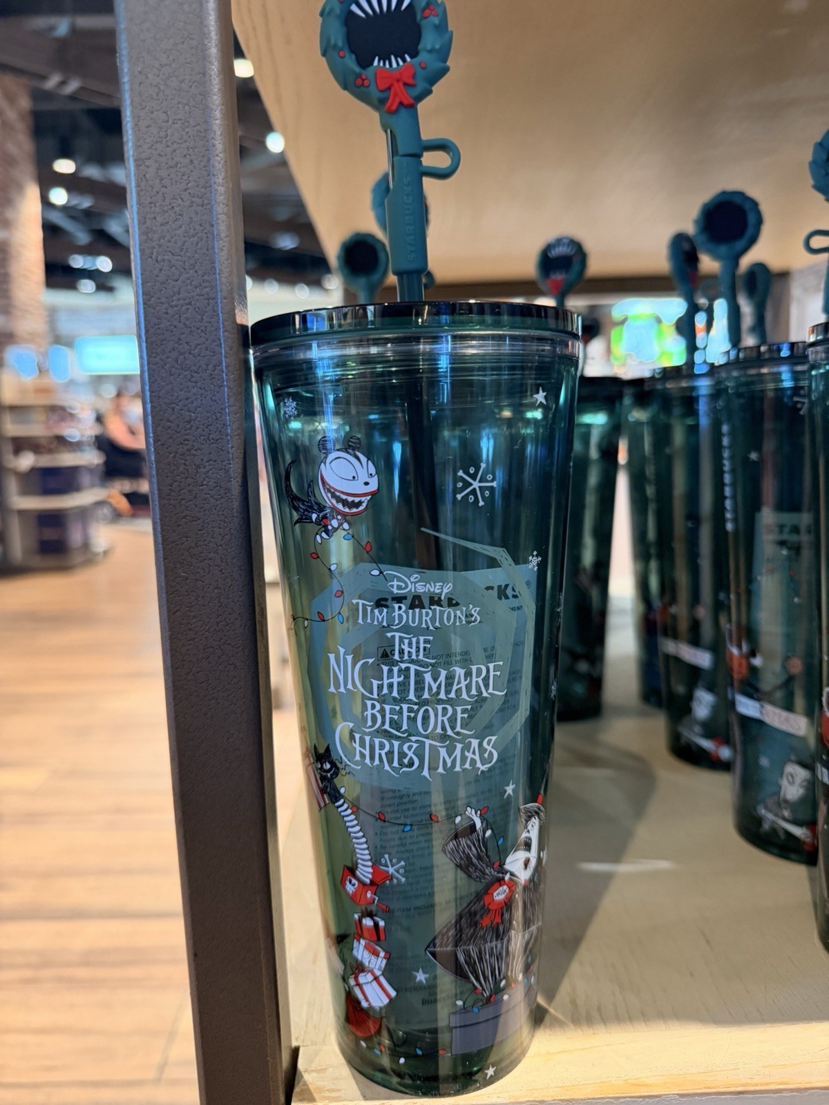 Disney Parks 2026 Starbucks The Nightmare Before Christmas Jack Tumbler Cup 24oz