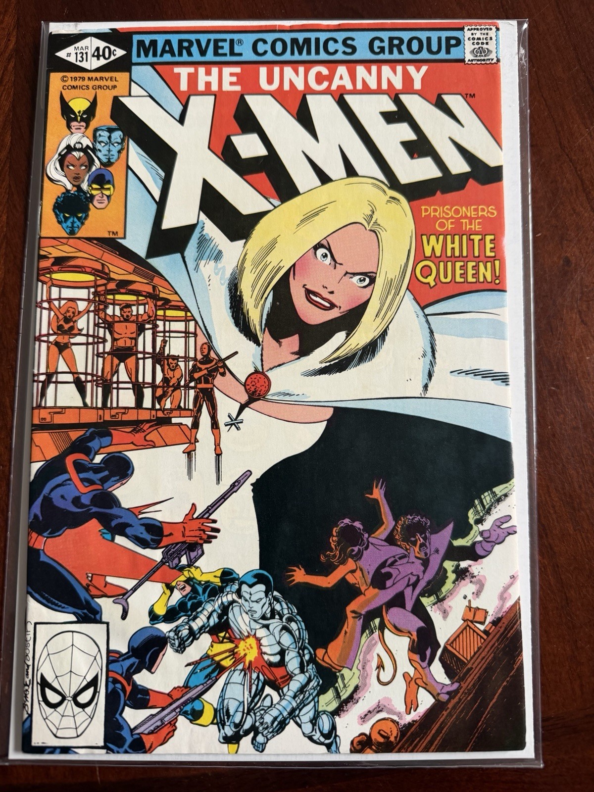 Uncanny X-Men #131 1st Cover White Queen Emma Frost Chris Claremont Dark Phoenix