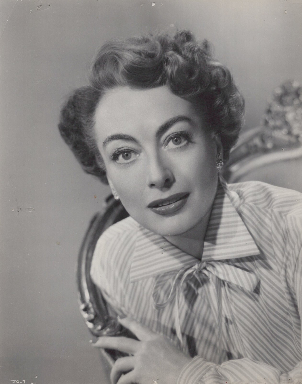 Joan Crawford (1950s) ❤ Stunning Portrait - Original Vintage Photo K 134