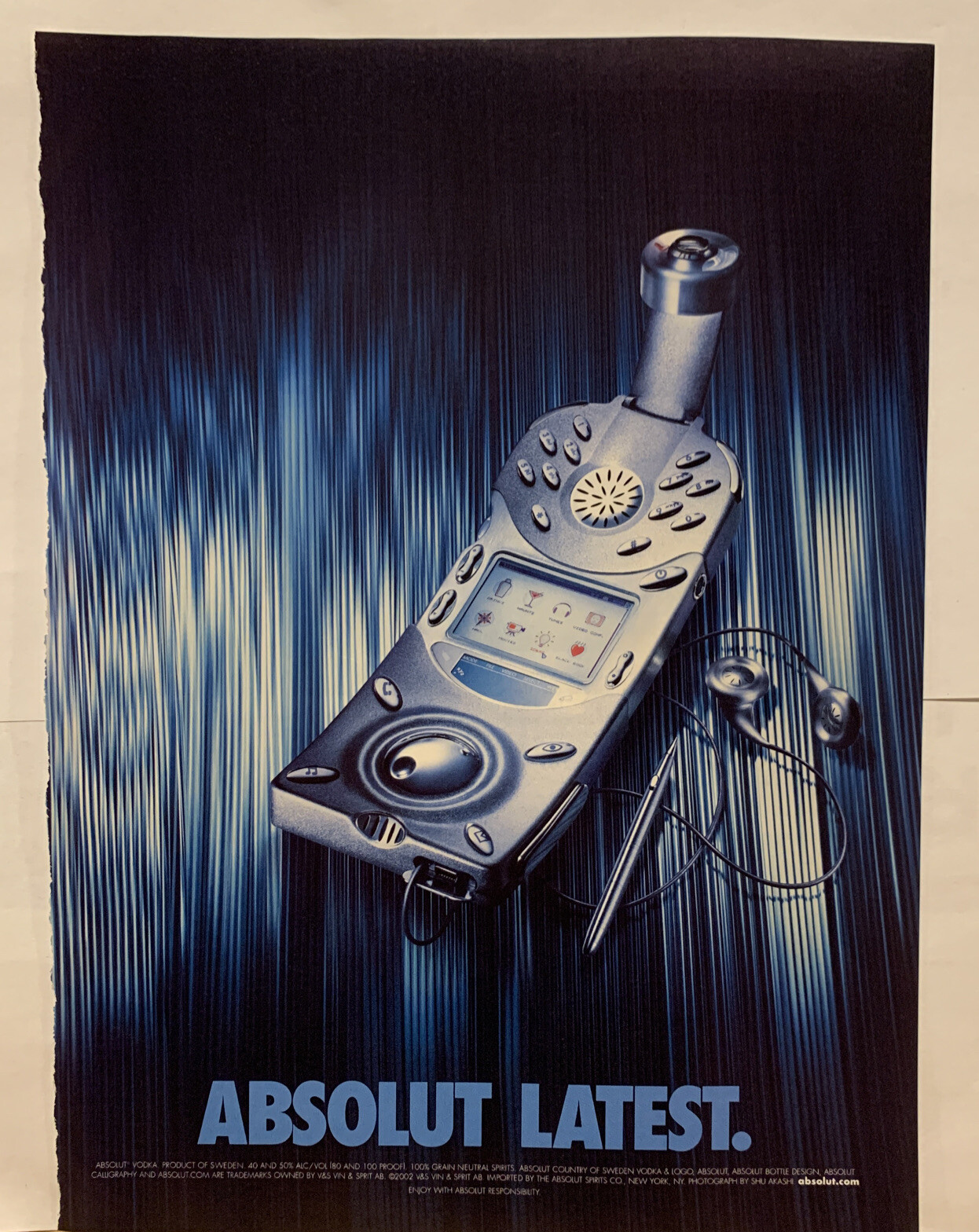 2002 Absolut Vodka 
