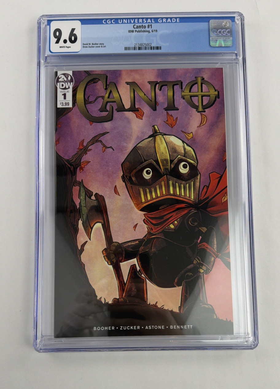 Canto 1A Zucker CGC 9.6 2019 White Pages