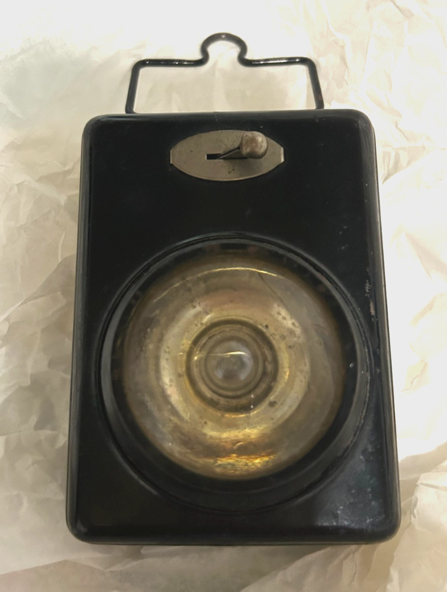 Vintage steel flashlight RARE
