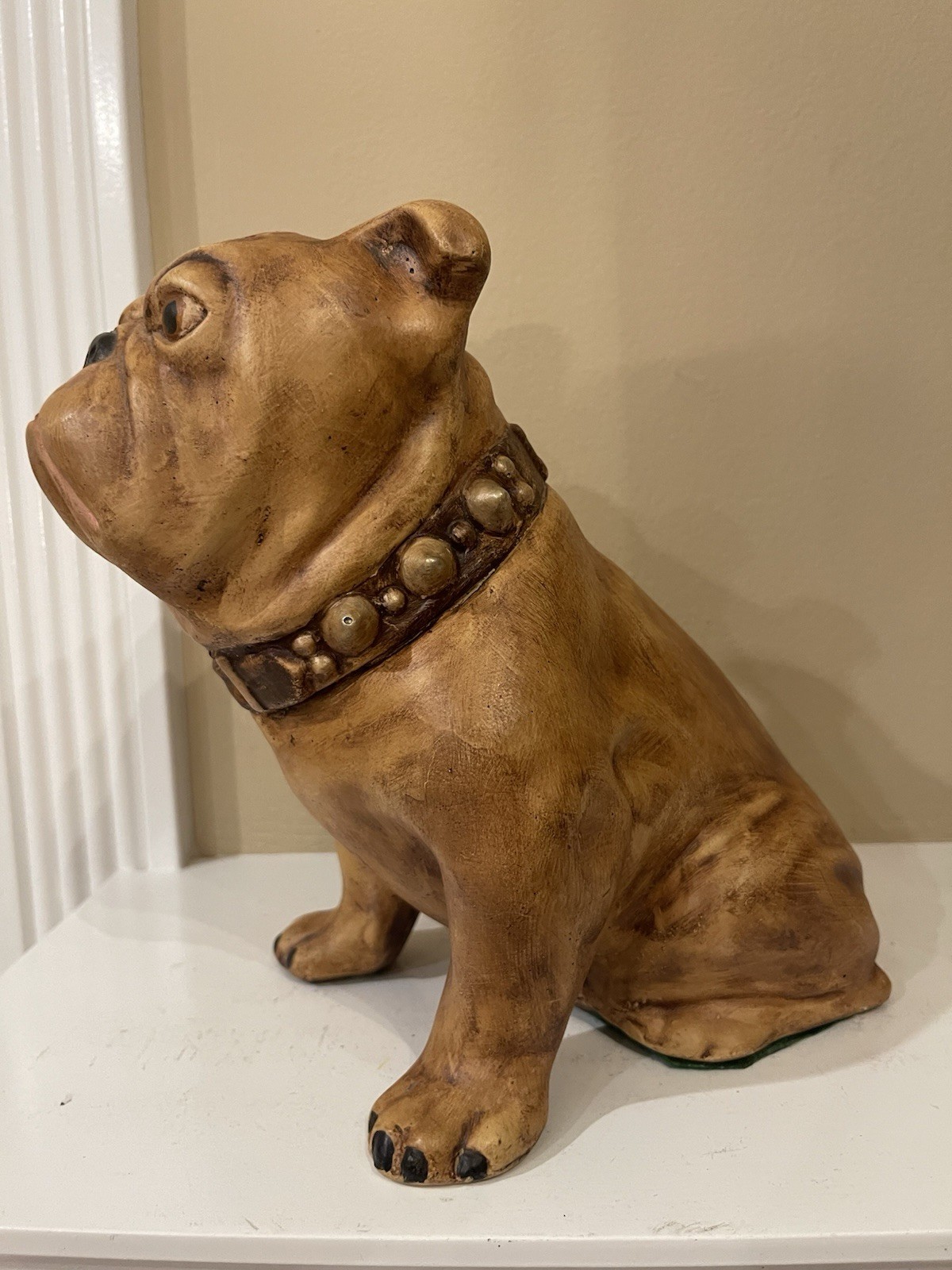 vintage bulldog figurine RARE 9” vintage bulldog figurine RARE 9”