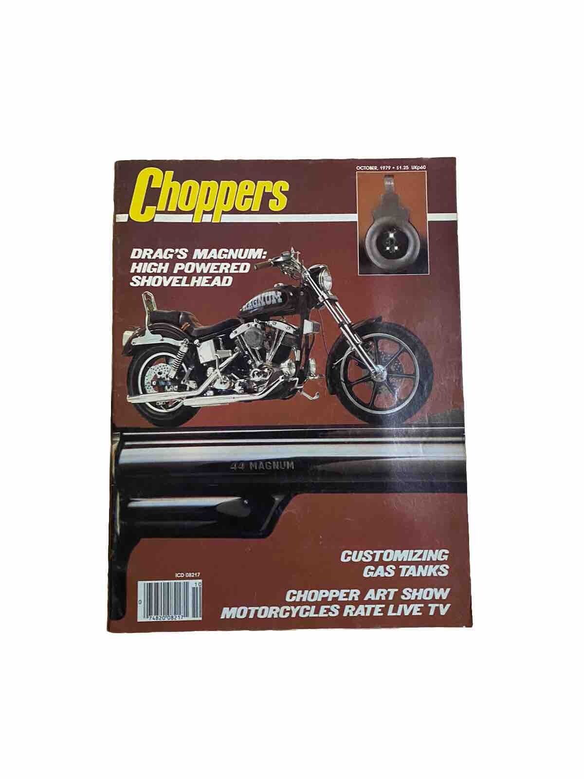 Vintage choppers magazine October 1979