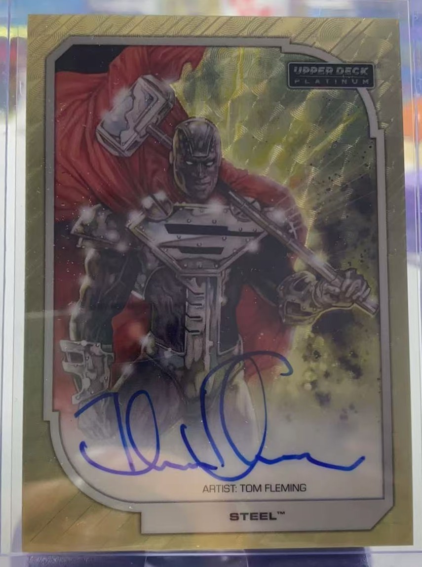 Steel#74 Tom Fleming Golden Treasures Auto 1/1 2026 UD Platinum DC