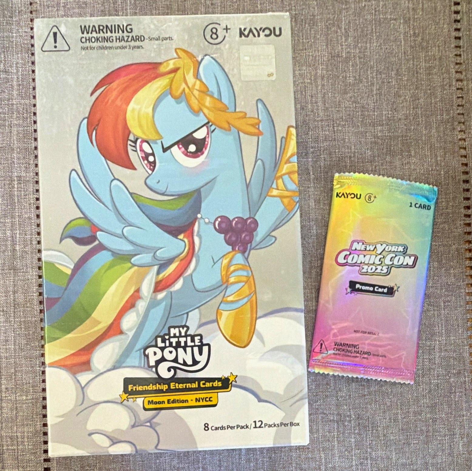 KAYOU My Little Pony Friendship Eternal Moon NYCC Box 96 Cards 2025 Promo