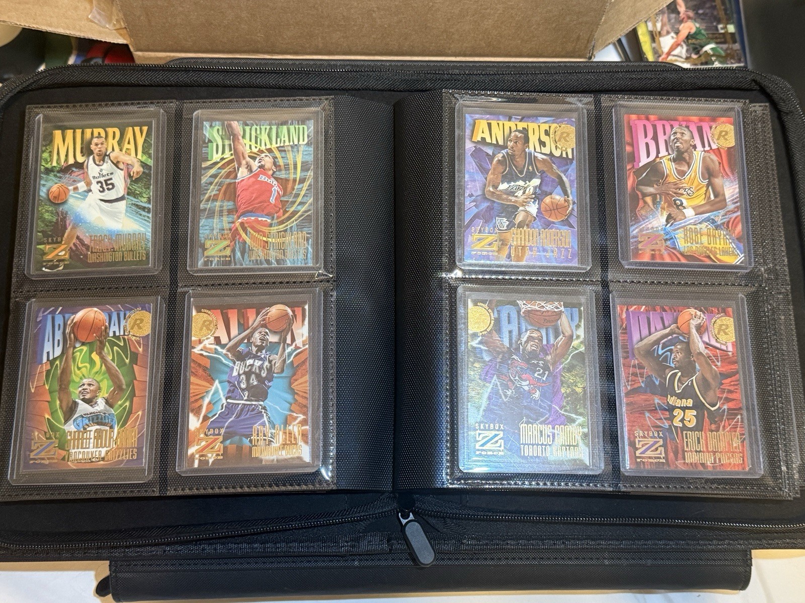 Skybox Z-Force series 2 Complete Set 100/100 1996/1997 In Binder / Investment