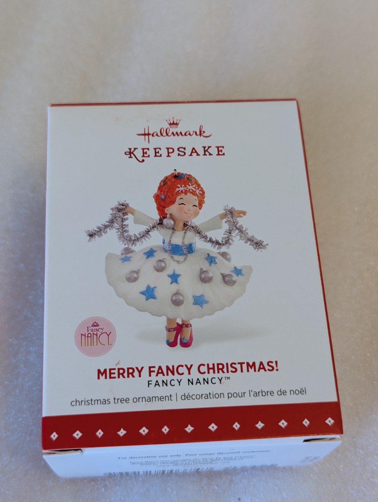 2015 Hallmark Keepsake Ornament Merry Fancy Christmas