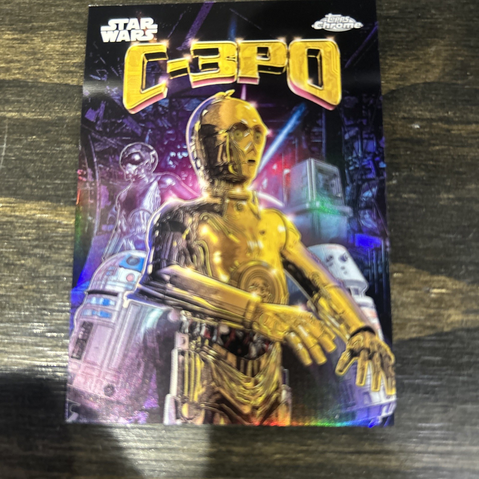 2026 Topps Star Wars Chrome C-3PO Original Art Maximalists